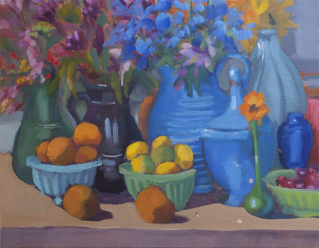 Kaffe's Jumble with Flowers by Erin Lee Gafill