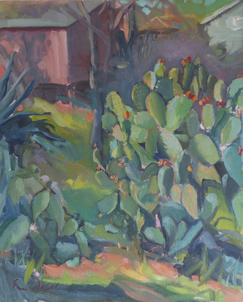 Prickly Pears in the Lower Garden by Erin Lee Gafill