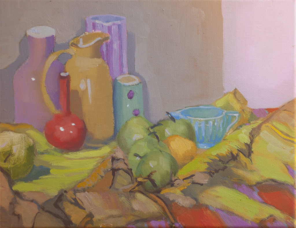 Still Life with Banana Leaf by Erin Lee Gafill