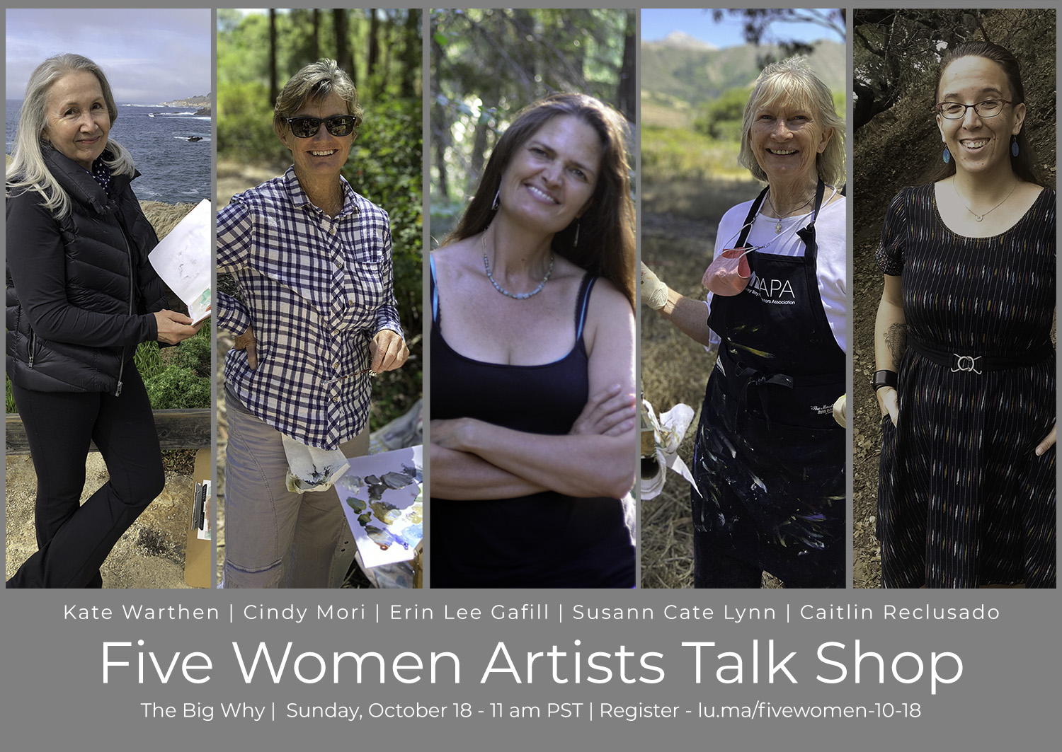 Five Women Artists Talk Shop - Erin Lee Gafill | Cindy Mori | Susann Cate Lynn | Caitlin Reclusado | Kate Warthen